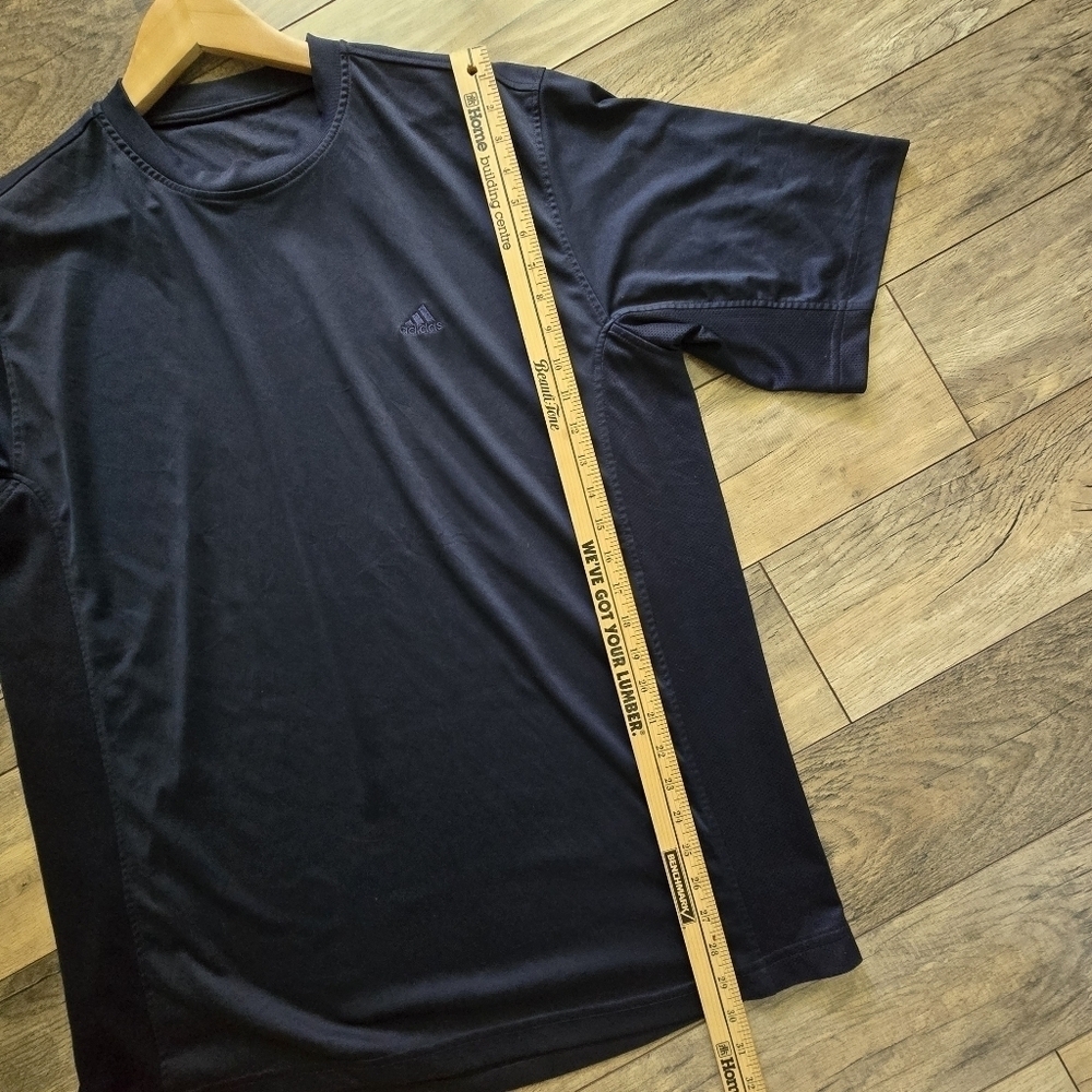 Adidas Mens Blue T-Shirt - Picture 7 of 9